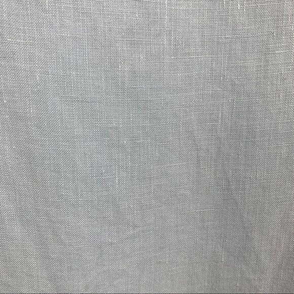 Gordon Smith Blue and White Linen Sleeveless Color-block Sheath Dress Sz 10 - Picture 5 of 15